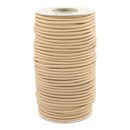 Elastiek koord 3  mm - beige (1 meter)