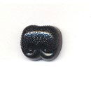 Neus 23 mm zwart recht (5 stuks)