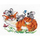 Borduurpakket dieren - fun walk 0-83