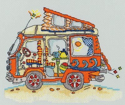 Borduurpakket vakantie - VW bus - camper