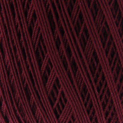 Lammy Yarns Coton crochet NO 10 - 728 steen rood op=op 