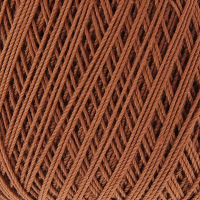 Lammy Yarns Coton crochet NO 10 - 794 oranje bruin