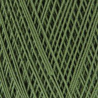 Lammy Yarns Coton crochet NO 10 - 382 army