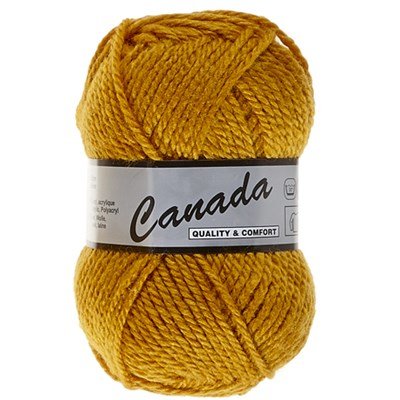 Lammy Yarns Canada 350 oker geel