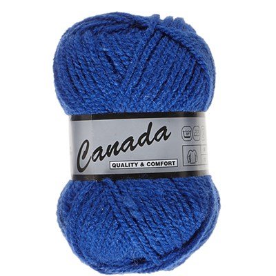 Lammy Yarns Canada 040 kobalt blauw