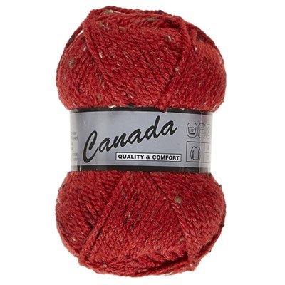 Lammy Yarns Canada tweed 435 oranje rood