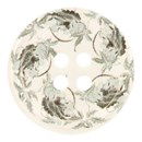 Knoop 18 mm creme kantprint