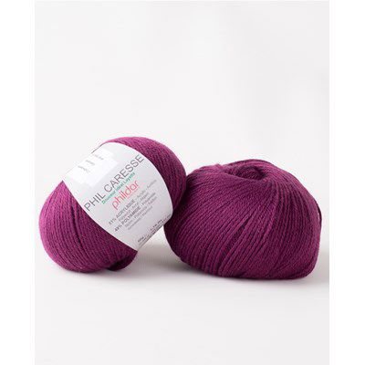Phildar Phil Caresse Aubergine op=op uit collectie 