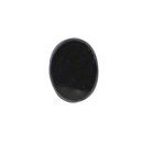 Ogen 20 mm Ovaal zwart (2 paar)