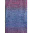 Lang Yarns Mohair luxe Color 1029.0046 blauw framboos gemeleerd (op=op uit collectie)