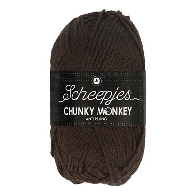 Scheepjes Chunky Monkey 1004 chocolate