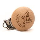 Clip voor speen hout - Tuttebel (1 stuk)