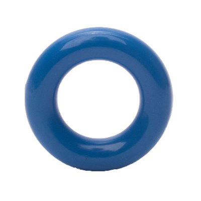 Ring plastic 20 mm - 215 blauw 5 stuks 