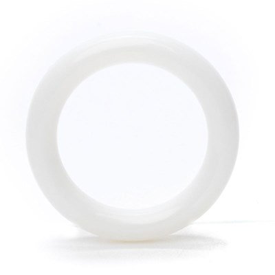Ring plastic 40 mm - 09 wit 5 stuks 