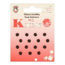 Knoop 20 mm hout - door tante gemaakt (4 stuks)