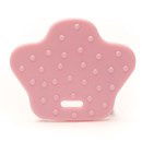 Bijtring dierenpoot met noppen licht roze 749 (2 stuks)