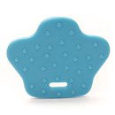 Bijtring dierenpoot met noppen aqua blauw 287 (2 stuks)