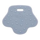 Bijtring dierenpoot met noppen grijs (2 stuks)