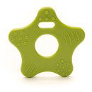 Bijtring ster met noppen linde groen 495 (2 stuks)