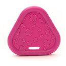 Bijtring triangel pink 786 (2 stuks)