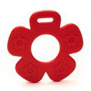 Bijtring bloem rood 722 (2 stuks)