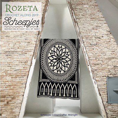 Call 2019 Scheepjes Rozeta - Colour Crafter Midnight