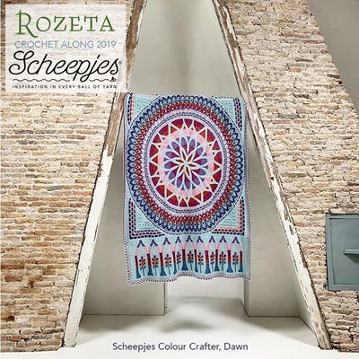 Call 2019 Scheepjes Rozeta - Colour Crafter Dawn