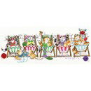 Borduurpakket dieren - Kitty Knit