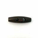 Knoop 20 mm houtje touwtje donker hout
