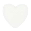 Kraal hart 19 a 20 mm 009 wit (5 stuks)