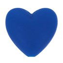 Kraal hart 19 a 20 mm 215 blauw (5 stuks)