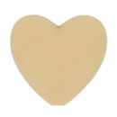 Kraal hart 19 a 20 mm 886 beige (5 stuks)