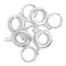 kettingsluiting 6 mm zilver (4 stuks)