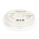 lint satijn 10 mm - wit (1 meter)