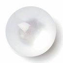 Knoop 12 mm parelmoer bol