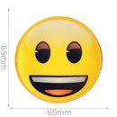 Applicatie Emoji lachend 65 mm