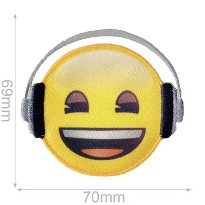 Applicatie Emoji koptelefoon 65 mm