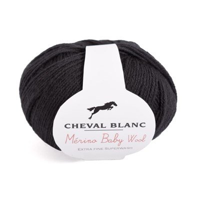 Cheval Blanc Merino Baby Wool 012 Noir