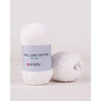 Phildar Phil Love Cotton Blanc