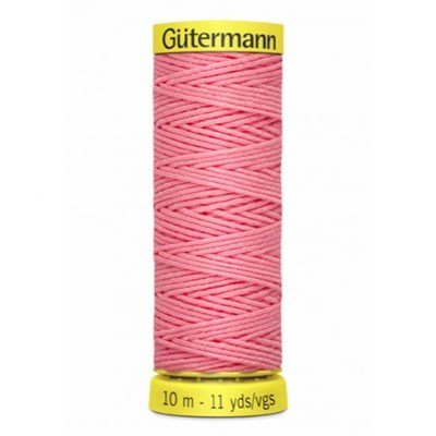 Gutermann elastiek 2747 roze 10 meter 
