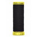 Gutermann elastiek 4017 zwart (10 meter)