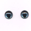 Ogen 12 mm kat - parel blauw (3 paar)
