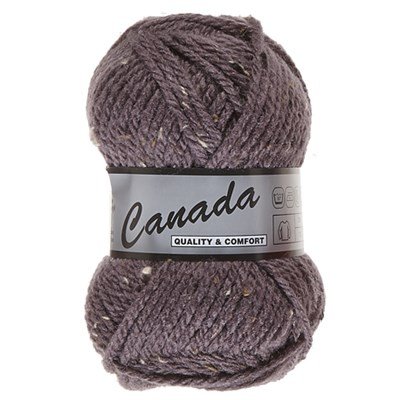 Lammy Yarns Canada tweed 470 oud paars