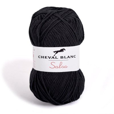 Cheval blanc - Salsa 012 Noir op=op uit collectie 
