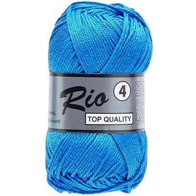 Lammy Yarns Rio 4 - 515 aqua blauw