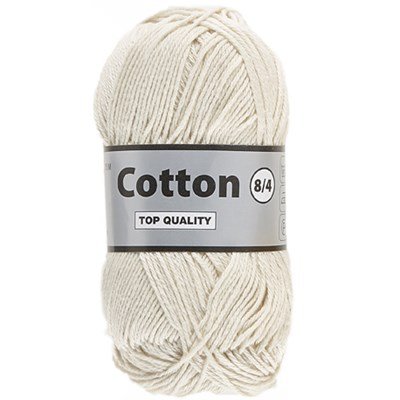 Lammy Yarns Cotton 8/4 - 016 creme
