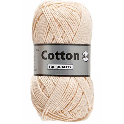 Lammy Yarns Cotton 8/4 - 218 huid iets geel