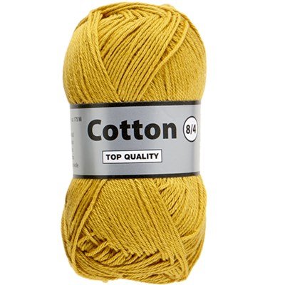 Lammy Yarns Cotton 8/4 - 846 mosterd