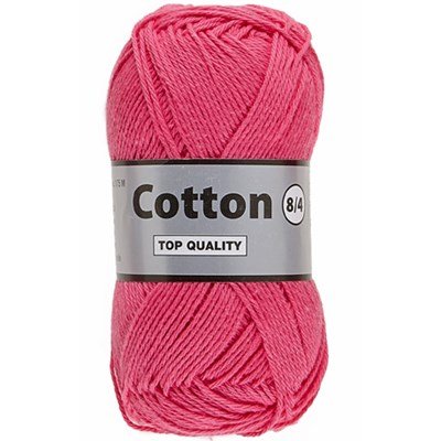 Lammy Yarns Cotton 8/4 - 020 roze