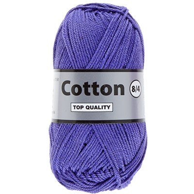 Lammy Yarns Cotton 8/4 - 764 paars zacht